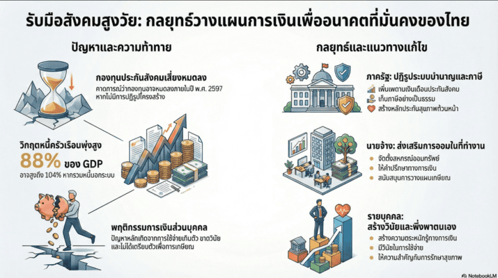 กลยุทธ์วางแผนการเงินเพื่ออนาคตที่มั่นคงของไทย