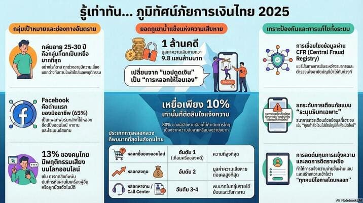 รู้เท่าทัน ภูมิทัศน์ภัยการเงินไทย 2025