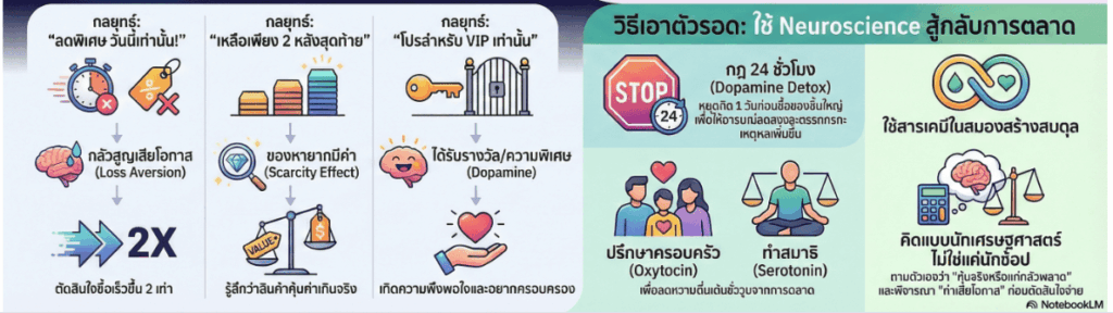 วิธีเอาตัวรอด ใช้ neuroscience สู้กลับการตลาด